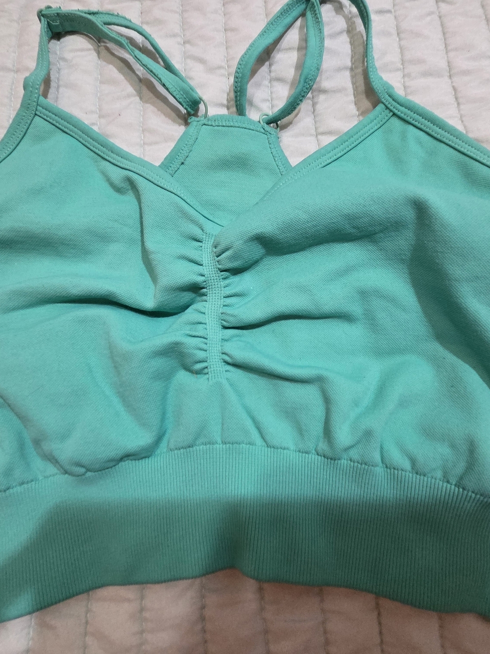 SB Glam Teal Racerback Tank Top